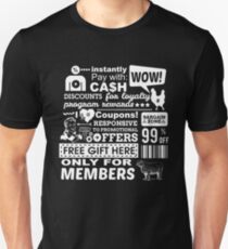 Funny Sales Discount Infographics Unisex T-Shirt