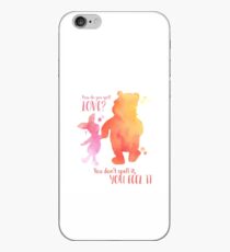 How do you spell love? iPhone Case