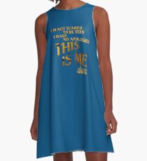 This Is Me - The Greatest Showman A-Line Dress