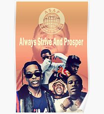 Asap Mob Retro Poster