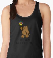 8-Bit Bear - Play with Me Women's Tank Top