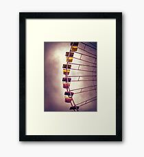 Cedar Point - Giant Wheel Framed Print