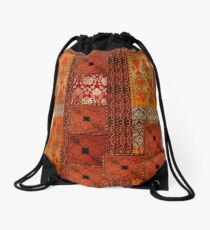 Mochila saco Vintage textile patches