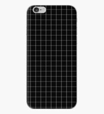 Schwarz-Weiß-Raster iPhone-Hülle & Cover