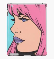Pastel Pink Comic Girl iPad Case/Skin