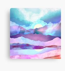 Opal Mountains Canvas Print