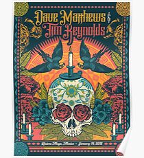 Dave Matthews Band 14. Januar 2018 Riviera Maya, Mexiko Poster