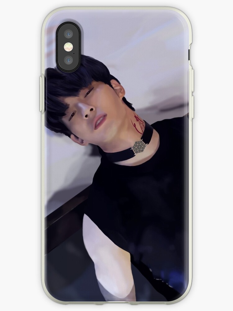 vixx hongbin chained up iphone cases covers by sup763 redbubble