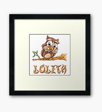 Lolita Owl Framed Print