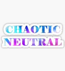 Chaotic Neutral Sticker