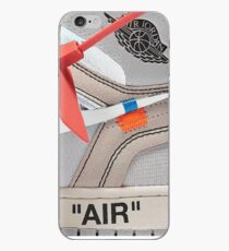 DIE 10: AIR JORDAN 1 "OFF-WHITE" - WEISS iPhone Fall 2018 iPhone-Hülle & Cover