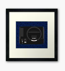 Megadrive/Genesis - Blastfade Framed Print