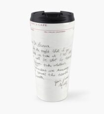 Dear Doc - Back To The Future Travel Mug