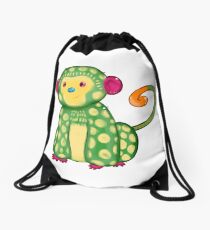 Follow your Alebrije - Frida Kahlo's Spider-Monkey Drawstring Bag