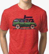 3rd Gen 4Runner TRD - Green Tri-blend T-Shirt