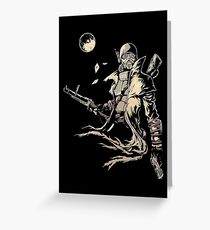 Courier Greeting Card