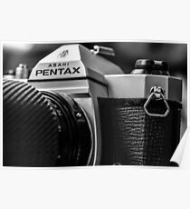Pentax film Camera Poster