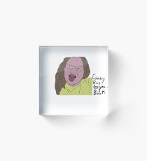 Country boy i love you Acrylic Block