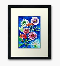 Summer Flowers Framed Print