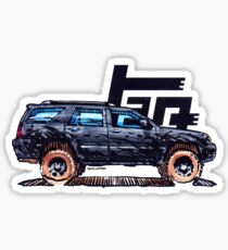 4th Gen 4Runner TRD - Midnight Sticker