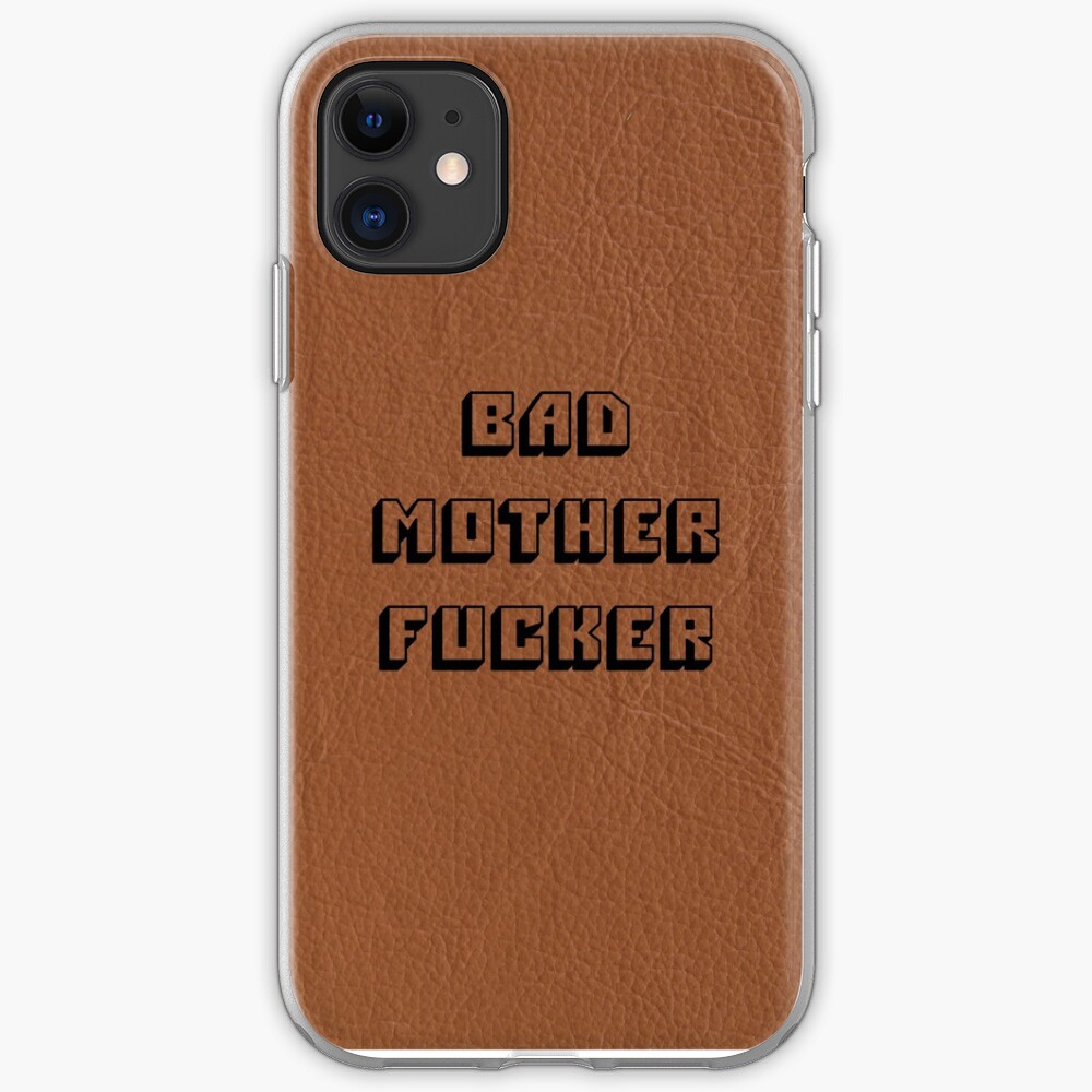 Bad Mother Fucker - Pulp Fiktion iPhone-Hülle & Cover