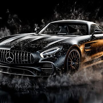 "2023 Mercedes-AMG GT Track Series "breaking ice"" Photographic Print
