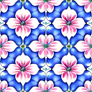 Artwork thumbnail, Flower Pattern "Sean" by patternsforp