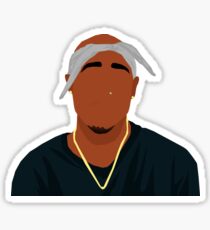 Tupac Sticker