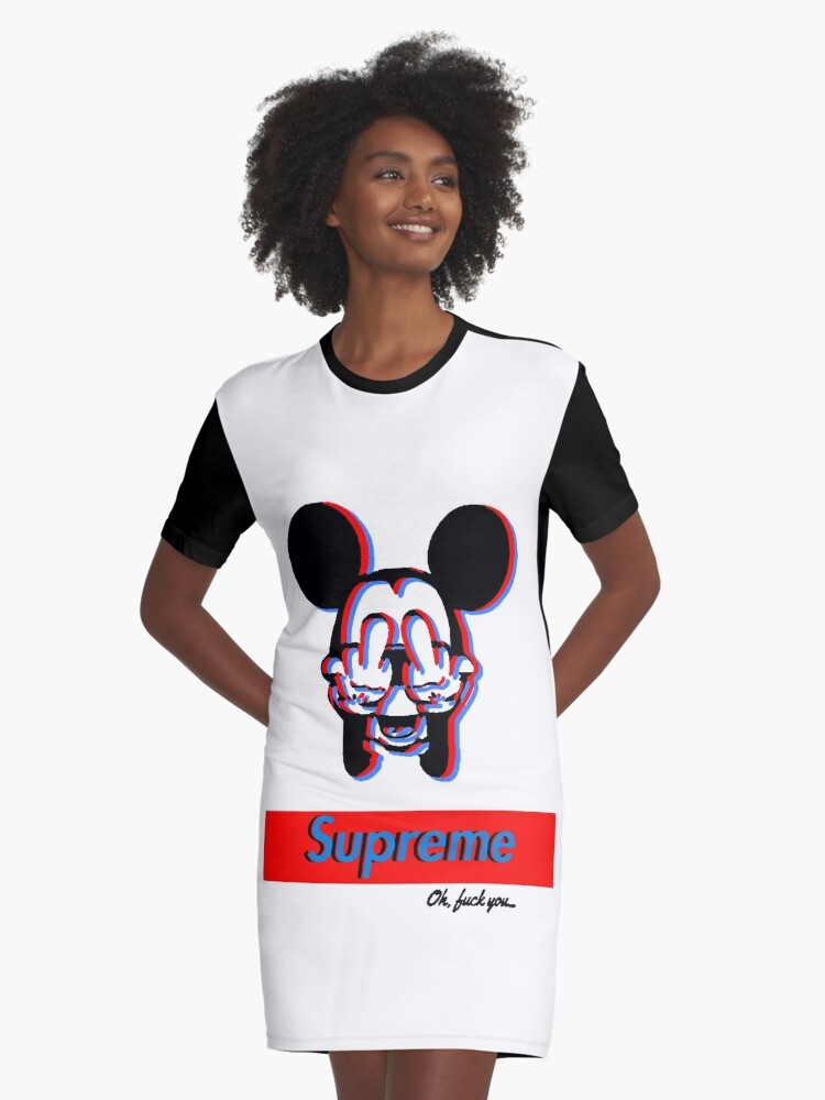 supreme t shirt dress