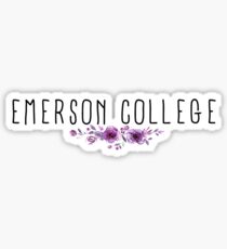 Emerson College Sticker