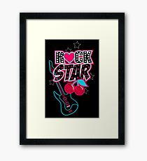Rockstar Framed Print