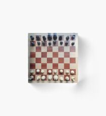  Chessboard, chess pieces Acrylic Block