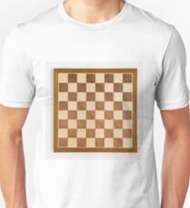 Chess board, playing chess, any convenient place Unisex T-Shirt