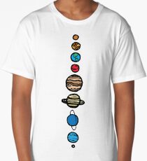 Planets Colour Long T-Shirt