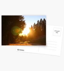 Goldene Stunde Sonnenflecken Postkarten