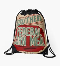Mochila saco Saco de grano de arpillera / saco de alimentación / gráficos de estilo vintage