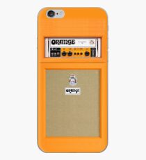 Orange color amp amplifier iPhone Case