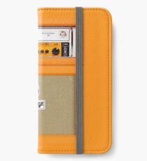 Orange color amp amplifier iPhone Wallet/Case/Skin