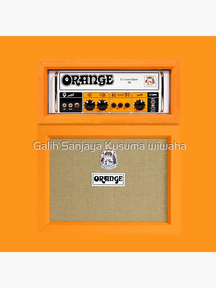 Orange Farbverstärker von GalihArt