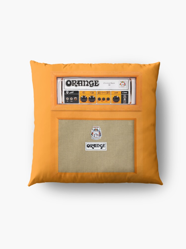Alternative Ansicht von Orange Farbverstärker Bodenkissen