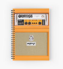 Cuaderno de espiral Amplificador de amplificador de color naranja