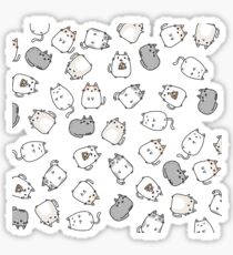 Cute Kawaii Cats Cat Pattern Sticker