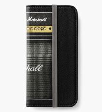 Black and gray color amp amplifier iPhone Wallet/Case/Skin