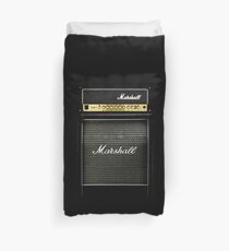 Black and gray color amp amplifier Duvet Cover