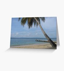 Isle of San Blas PANAMA - the Caribbeans Greeting Card