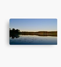 Lake in Michigan Canvas Print