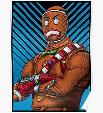 Fortnite - Gingerbread skin Poster