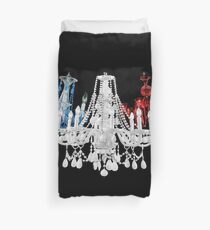Chandelier Trio Duvet Cover