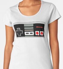 Classic old vintage Retro game controller Women's Premium T-Shirt