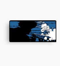 Smoking Spike Spiegel Canvas Print